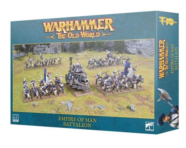 Warhammer The Old World: Empire of Man, Battalion [06 - 120] - Hobbytech Toys