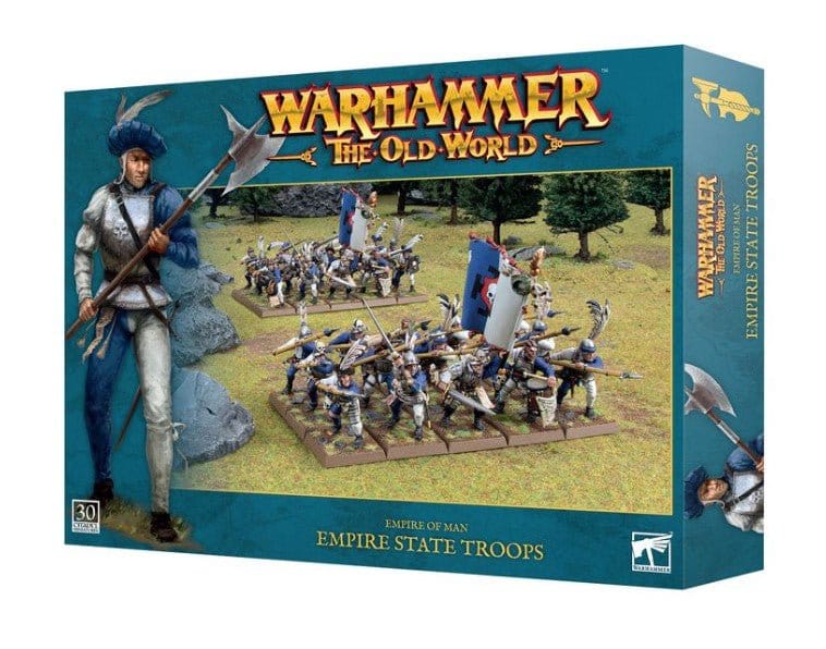 Warhammer The Old World: Empire of Man, Empire State Troops [06 - 109] - Hobbytech Toys