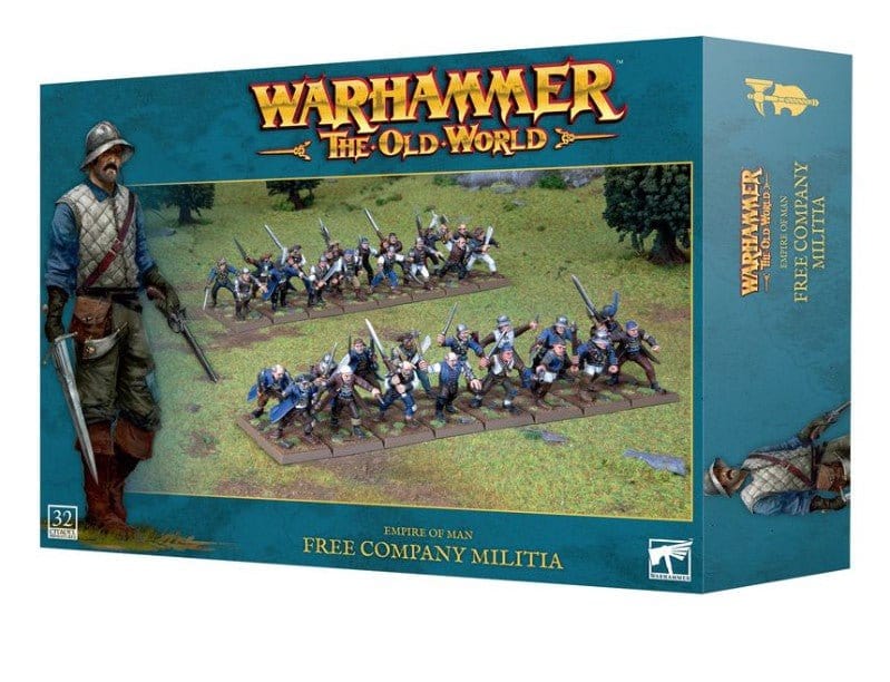 Warhammer The Old World: Empire of Man, Free Company Militia [06 - 104] - Hobbytech Toys