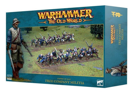 Warhammer The Old World: Empire of Man, Free Company Militia [06 - 104] - Hobbytech Toys