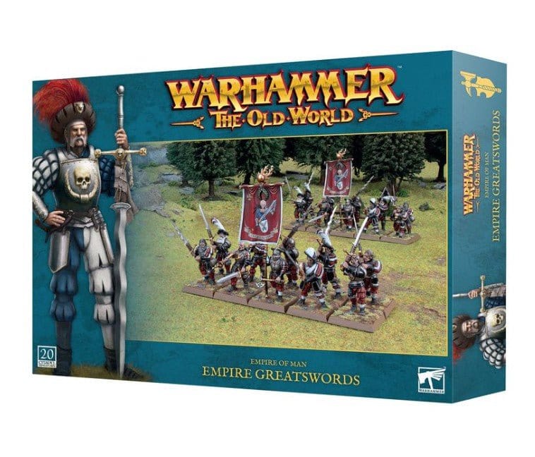 Warhammer The Old World: Empire of Man, Greatswords [06 - 112] - Hobbytech Toys