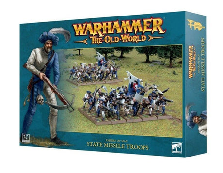 Warhammer The Old World: Empire of Man, State Missile Troops [06 - 110] - Hobbytech Toys
