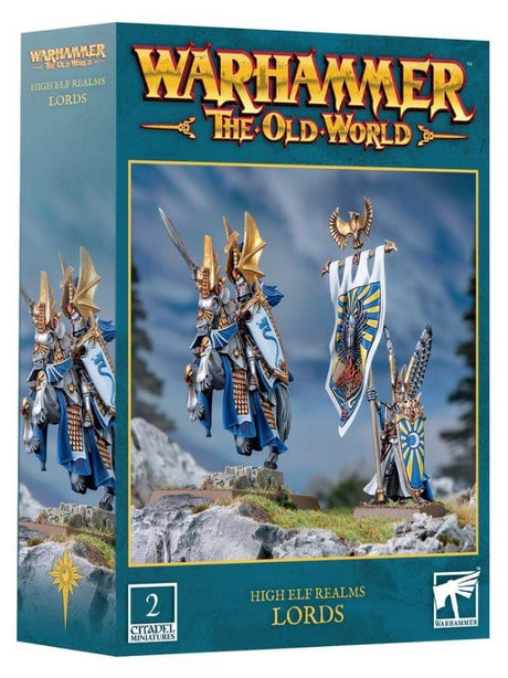 Warhammer The Old World: High Elf Realms, Elf Lords [13 - 07] - Hobbytech Toys