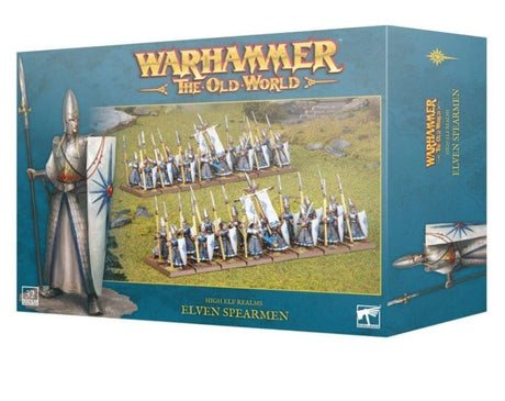 Warhammer The Old World: High Elf Realms, Elven Spearmen [13 - 15] - Hobbytech Toys