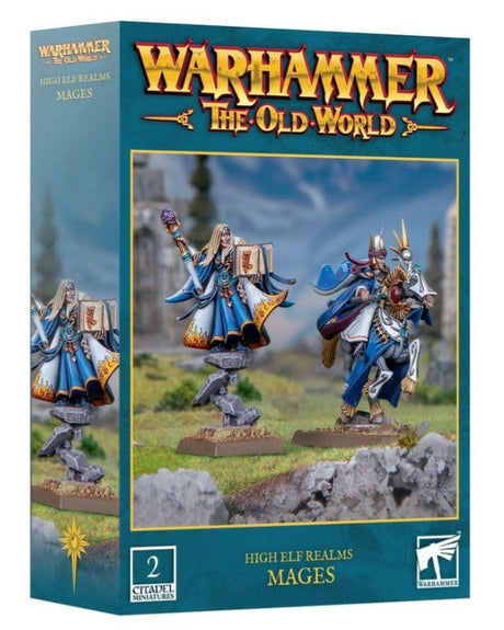 Warhammer The Old World: High Elf Realms, Mages [13 - 04] - Hobbytech Toys