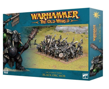 Warhammer The Old World: Orc & Goblin Tribes Black Orc Mob [09 - 13] - Hobbytech Toys