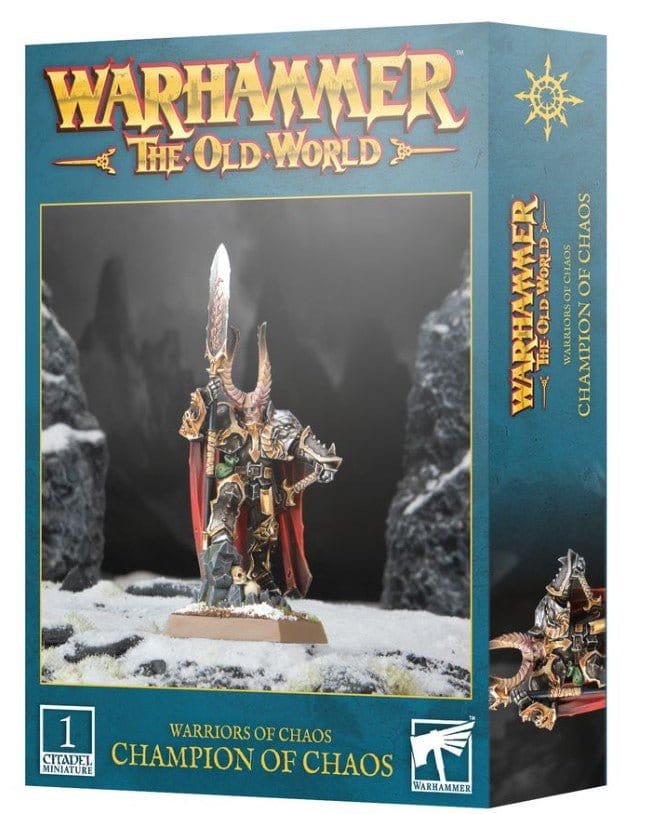 Warhammer The Old World: Warriors of Chaos, Champion of Chaos [08 - 06] - Hobbytech Toys