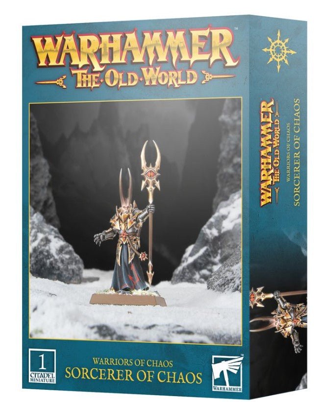 Warhammer The Old World: Warriors of Chaos, Sorcerer of Chaos [08 - 15] - Hobbytech Toys