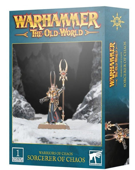 Warhammer The Old World: Warriors of Chaos, Sorcerer of Chaos [08 - 15] - Hobbytech Toys