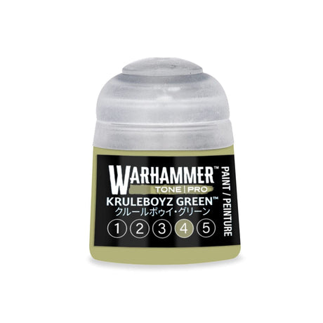 Warhammer Tone Pro Kruleboyz Green 4 12ml