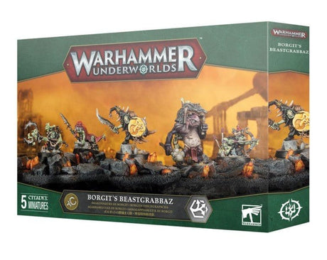 Warhammer Underworlds: Borgits Beast Grabbaz [109 - 33] - Hobbytech Toys