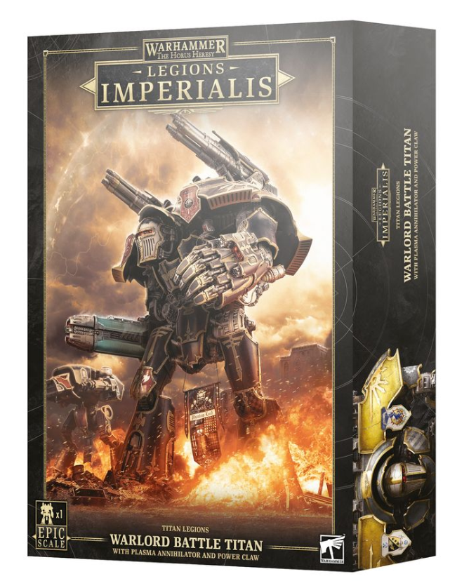 03-21 Legions Imperialis: Warlord Titan with Plasma Annihilator - Hobbytech Toys