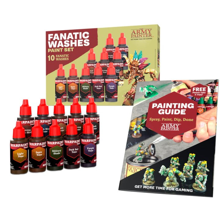 The Army Painter Warpaints Fanatic: Washes Paint Set