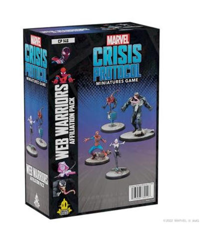 Marvel Crisis Protocol Web Warriors Affiliation Pack - Hobbytech Toys