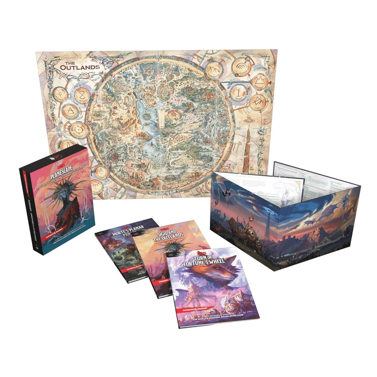 D&D Dungeons & Dragons Planescape Adventures in the Multiverse Hardcover - Hobbytech Toys