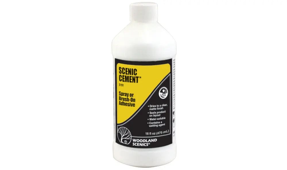 Woodland Scenics S191 Scenic Cement Matt 16oz Woodland Scenics SUPPLIES