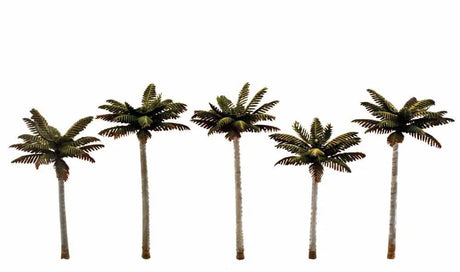 Woodland Scenics TR3597 Classics Tree, Palm 3-3.75in (5pcs) Woodland Scenics TRAINS - SCENERY