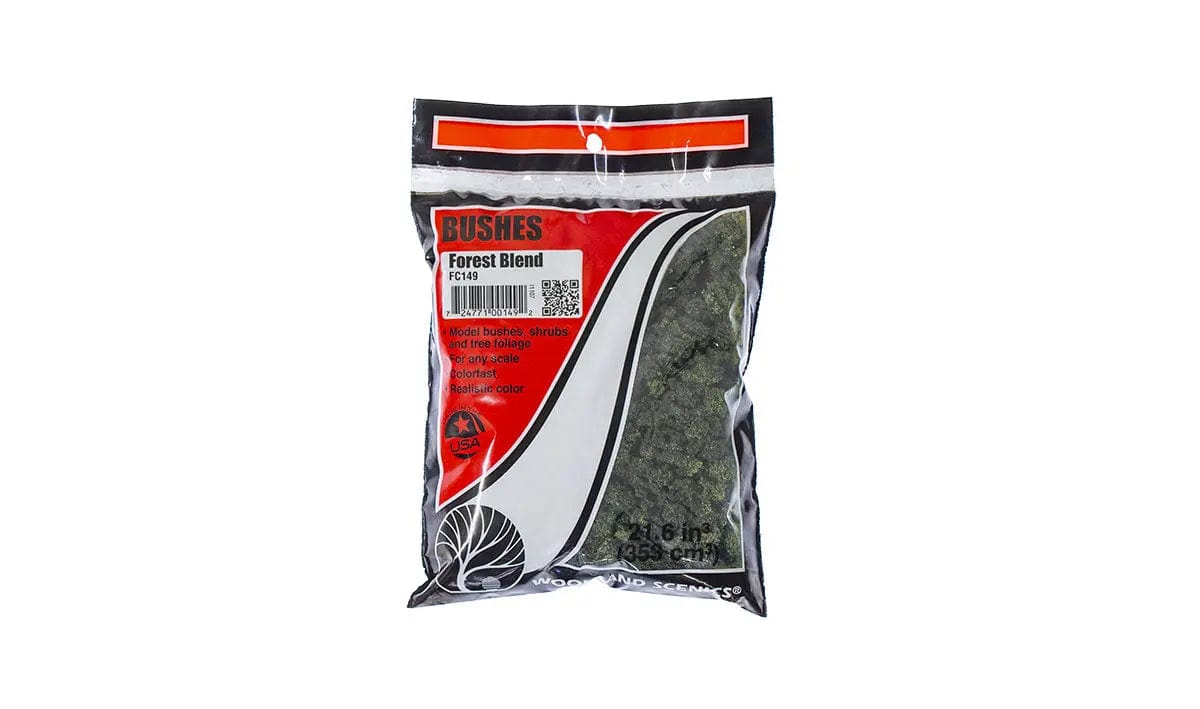 Woodland Scenics FC149 Bushes Forest Blend Woodland Scenics TRAINS - SCENERY