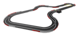 Scalextric C1434 World GT Arc Air Slot Car Set - Sleek, intricate racing track with sharp turns and vibrant red and black design.