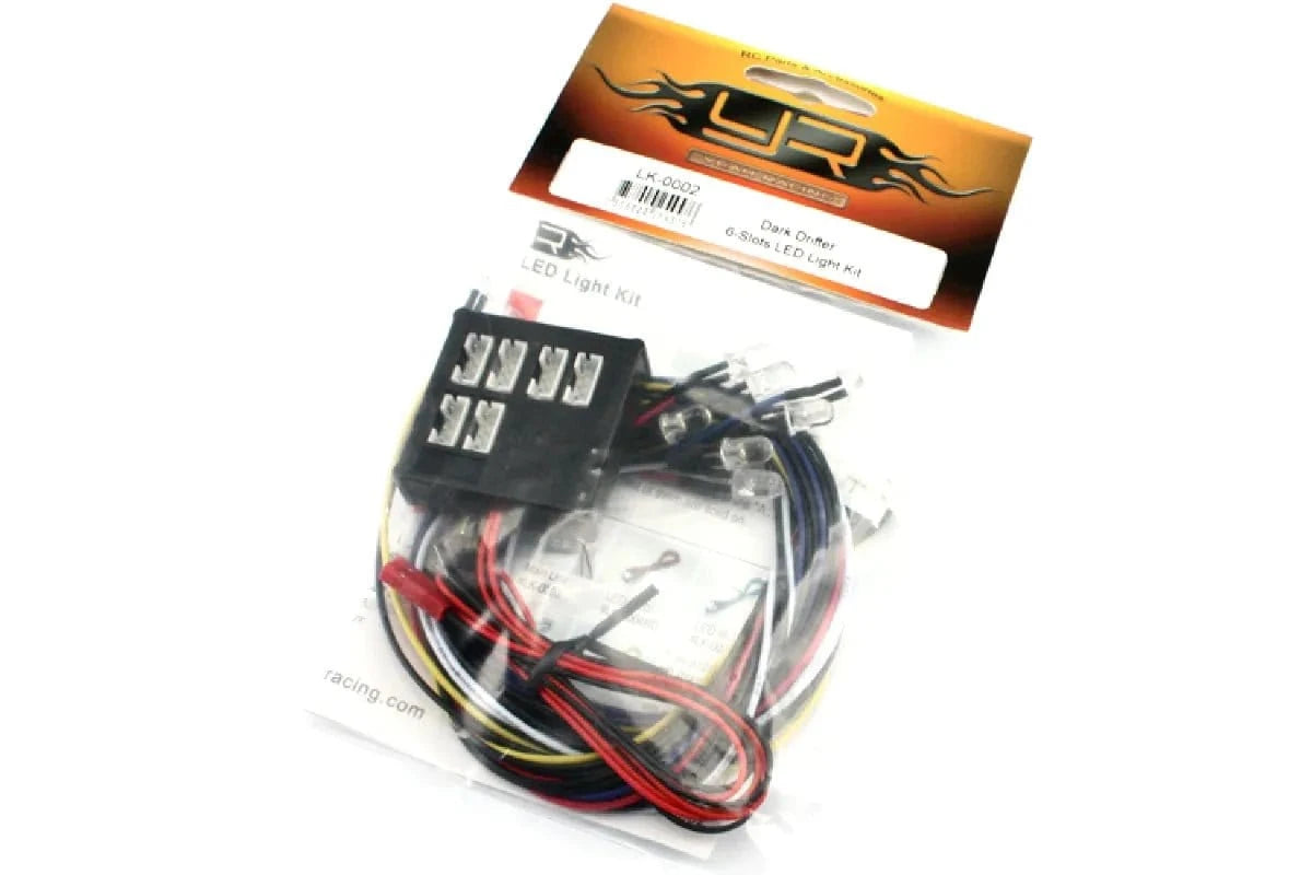 Yeah Racing Dark Drifter 6 - Slot LED Light Kit w/Lights [LK - 0002] - Hobbytech Toys