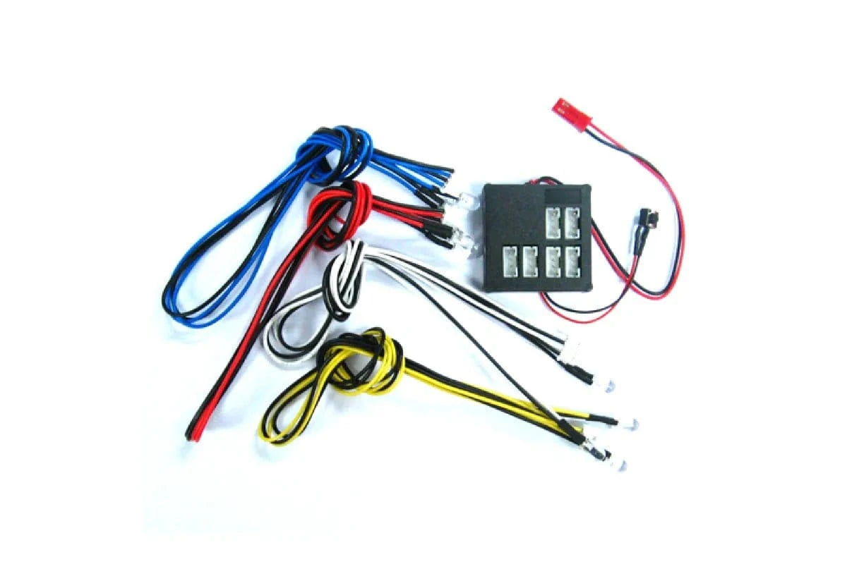 Yeah Racing Dark Drifter 6 - Slot LED Light Kit w/Lights [LK - 0002] - Hobbytech Toys