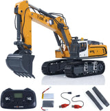 Yi Gong 1/50 970 RC Excavator (Soft Rubber Tracks + Black Metal Tracks)