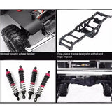 Yikong 1/10 Earthwise C10 4wd RC Crawler - Black