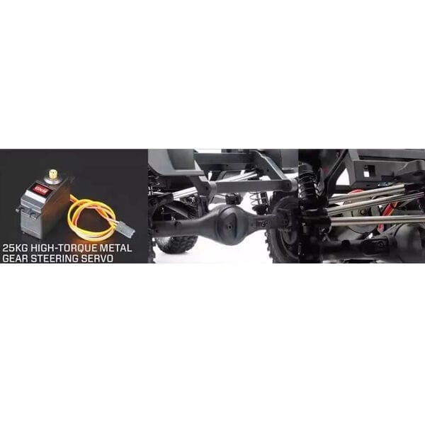 Yikong 1/10 Earthwise C10 4wd RC Crawler - Blue