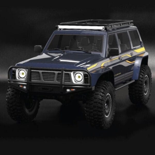 Yikong 1/10 GQ Patrol Brushed RC Crawler - Dark Blue [YK4107-DB]