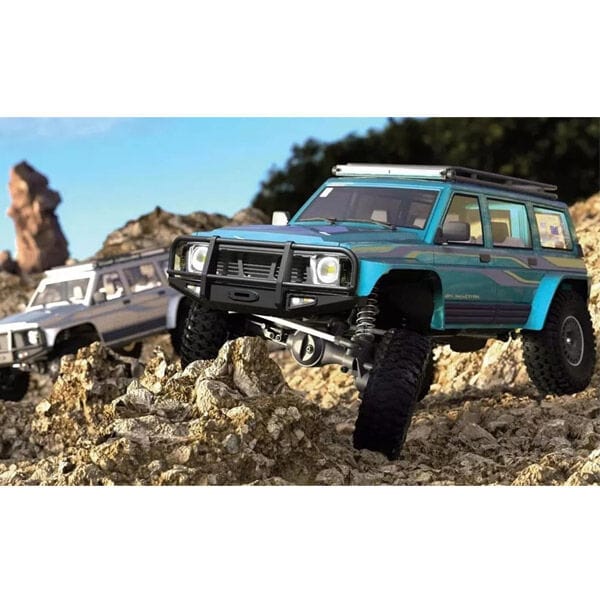 Yikong 1/10 GQ Patrol Brushed RC Crawler - Hydro Blue [YK4107-HB]