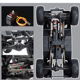 Yikong 1/10 LC79 Cruiser Brushed RC Crawler - Grey [YK41011-GR]