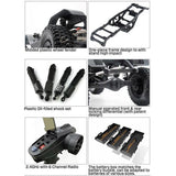 Yikong 1/10 LC79 Cruiser Brushed RC Crawler - Grey [YK41011-GR]