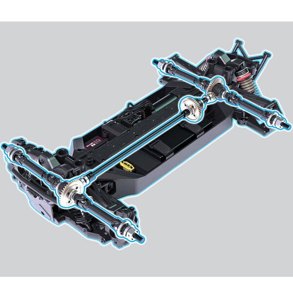 Yikong 1/8 TB8 Trail Breaker-8 Brushless 4S SCT - Red