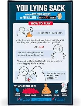 You Lying Sack (By Exploding Kittens) - Hobbytech Toys