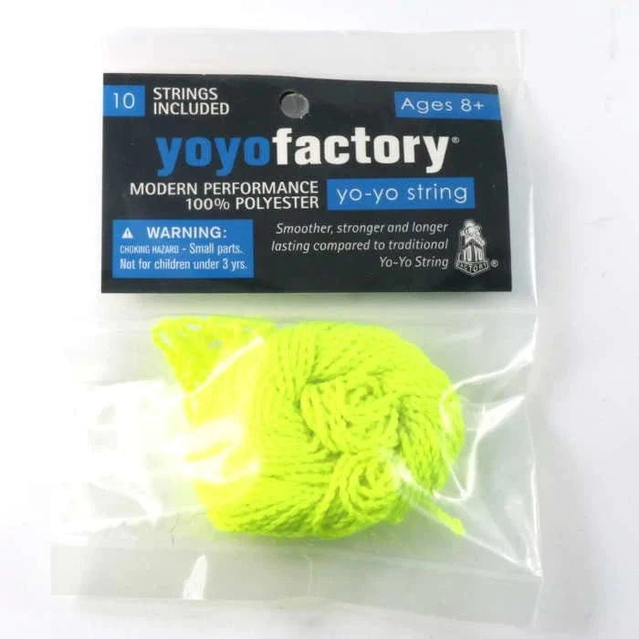 YoYo Factory Replacement Strings Assorted (10pcs) - Hobbytech Toys