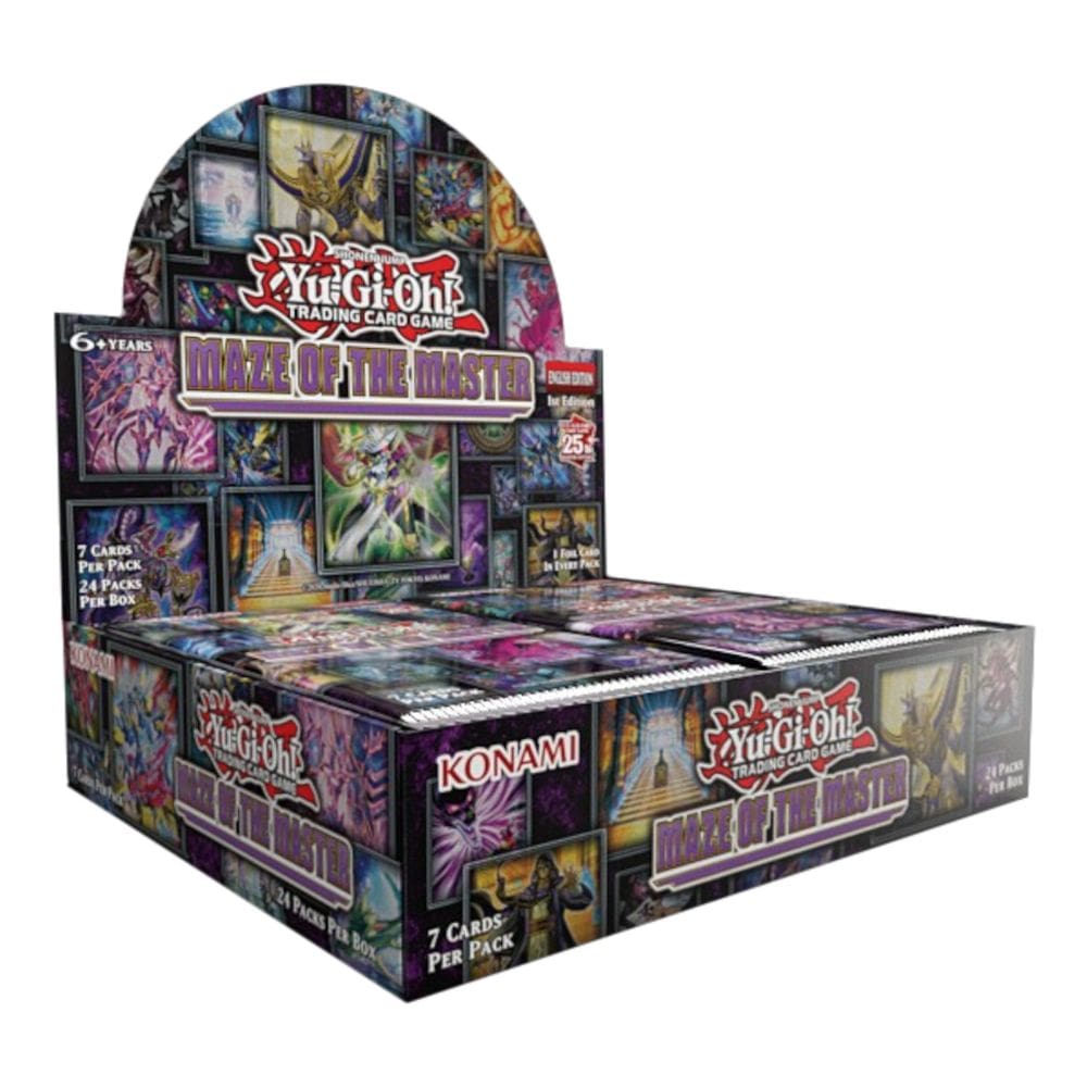 YU - GI - OH Maze of the Master - 7 Card Booster - Assorted (1) - Hobbytech Toys