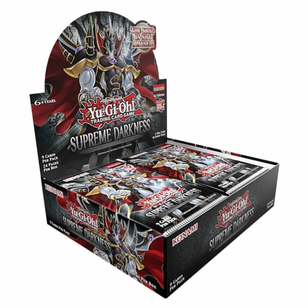 Yu - Gi - Oh Supreme Darkness - 9 Card Booster - Assorted (1) - Hobbytech Toys