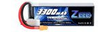 ZEEE Power 3300mah 4S 14.8v 50C Softcase Lipo Battery - XT60
