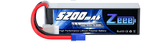 ZEEE Power 5200mah 4S 14.8v 100C Softcase Lipo Battery - EC5