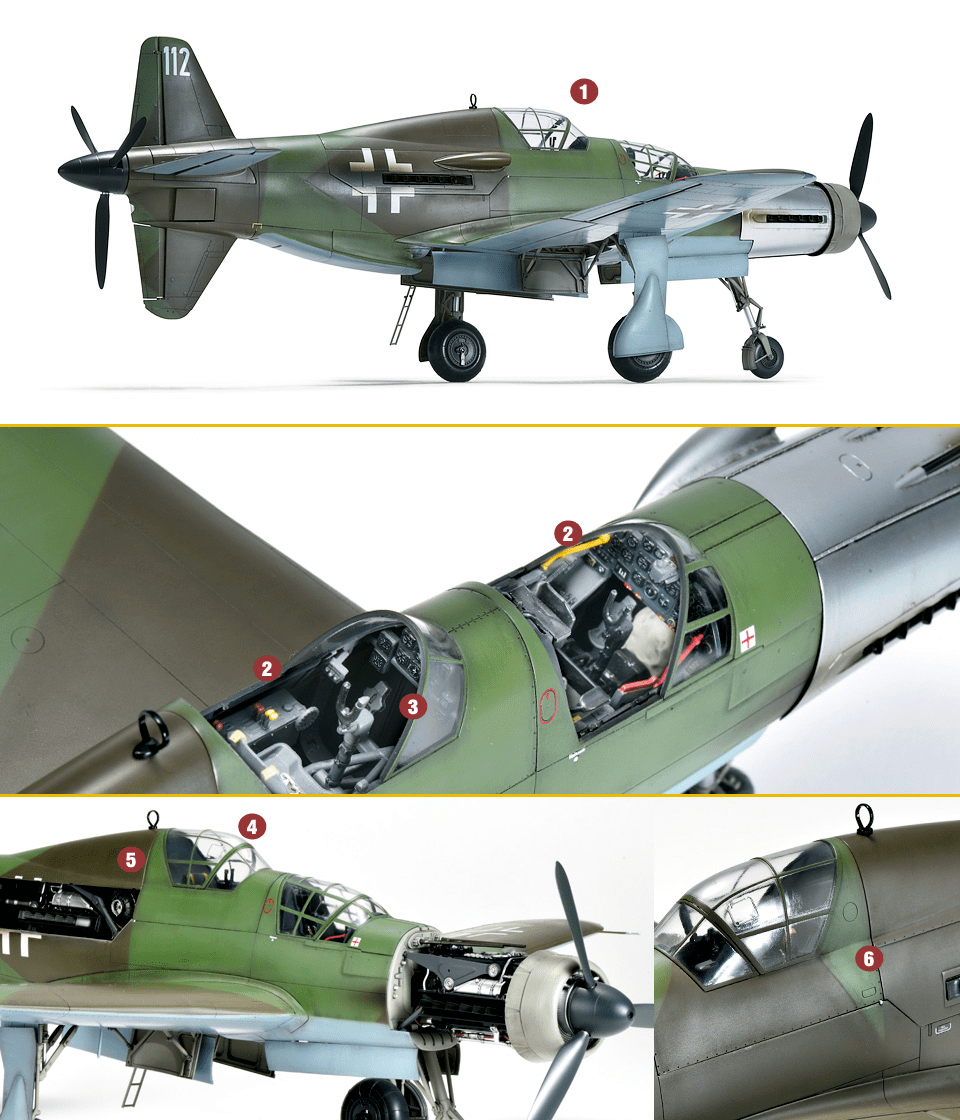 Zoukei Mura 1/32 Dornier Do 335 A-12 (Twin-seat) Plastic Model Kit
