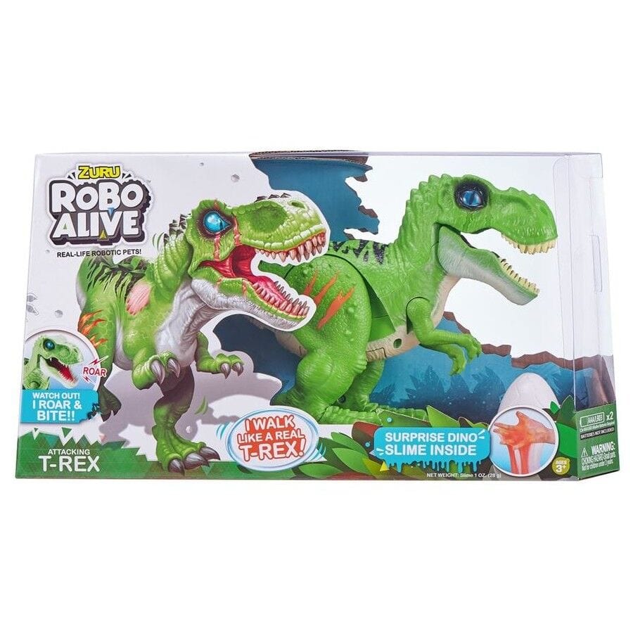 Zuru Robo Alive Robotic T - Rex with Slime Assorted (1pc) - Hobbytech Toys