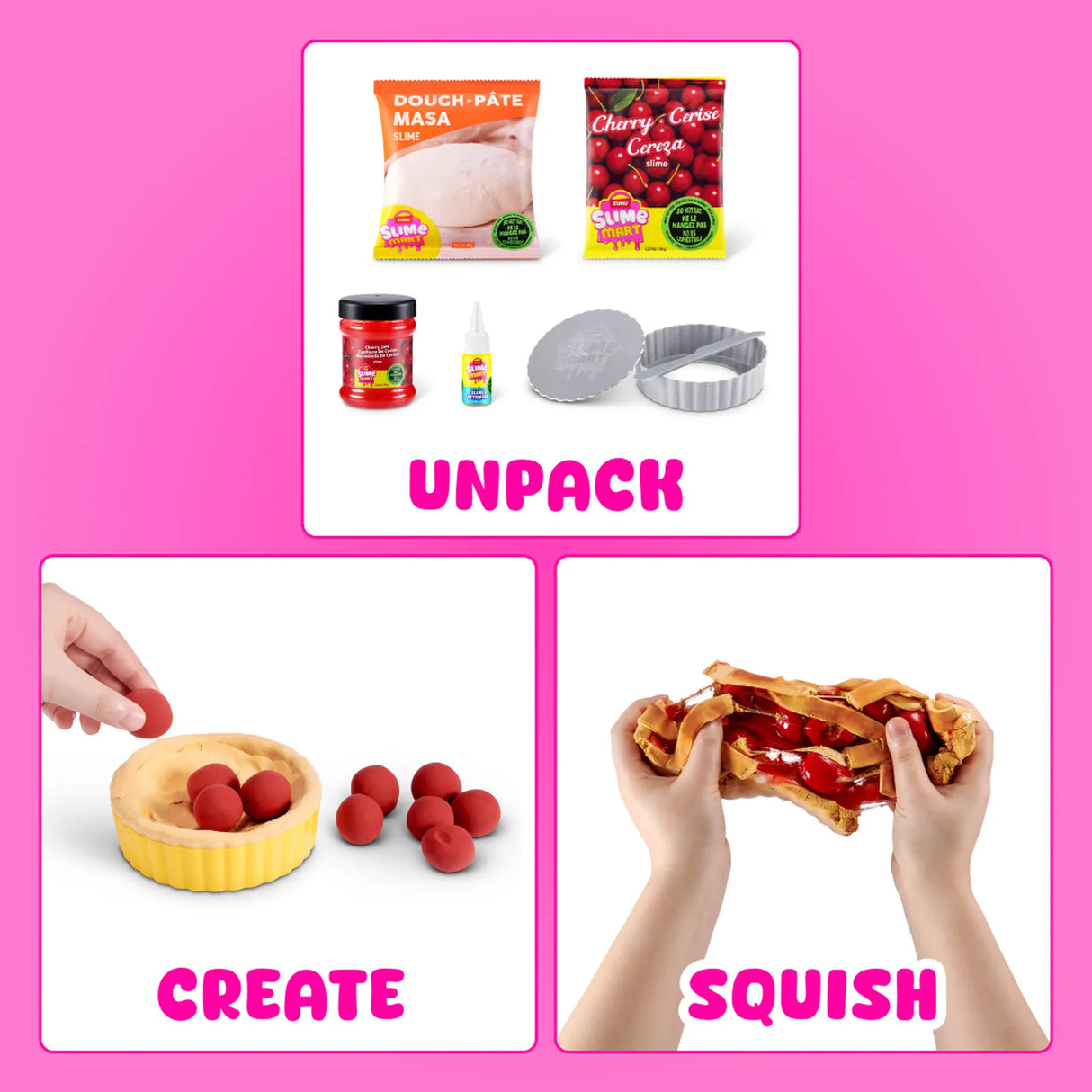 ZURU Slime Mart - Shopping Bag Series 2 - Cherry Pie