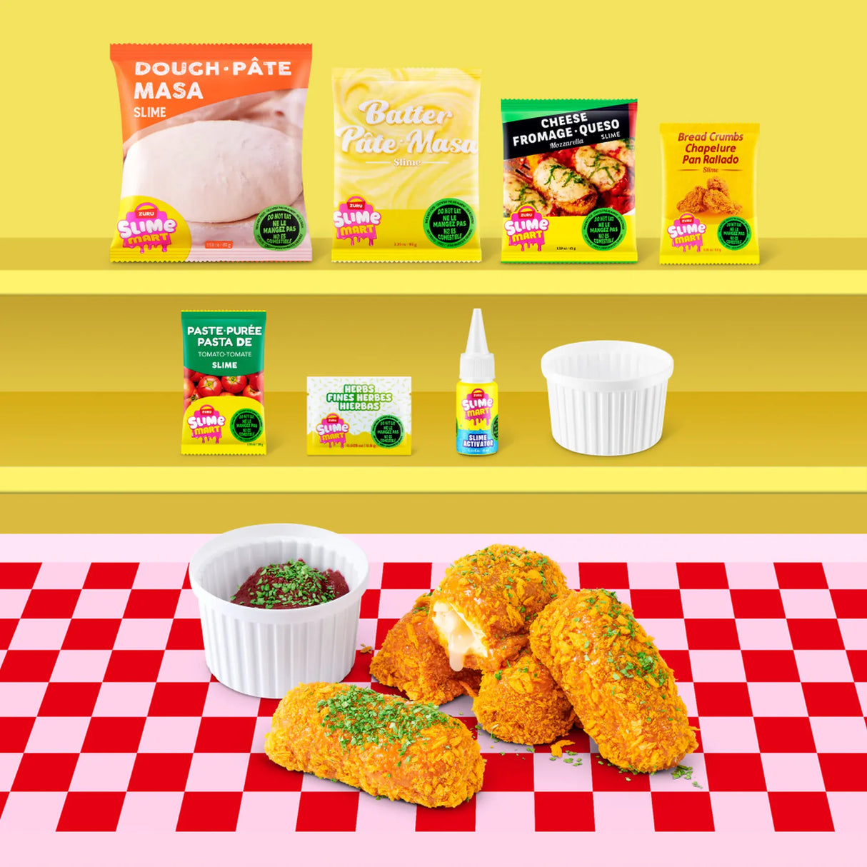 ZURU Slime Mart - Shopping Bag Series 2 - Mozzarella Cheese