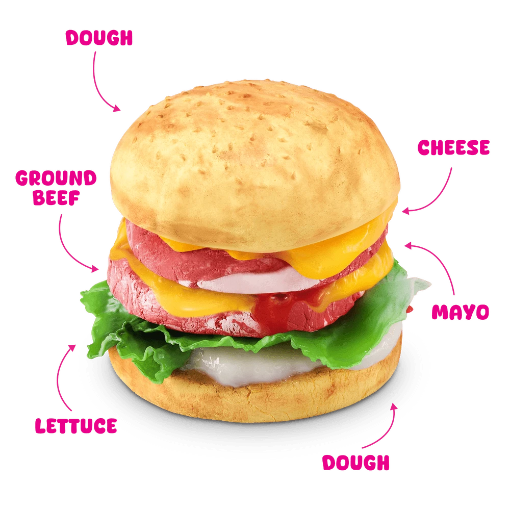 ZURU Slime Mart - Shopping Basket Series 1 - Burger