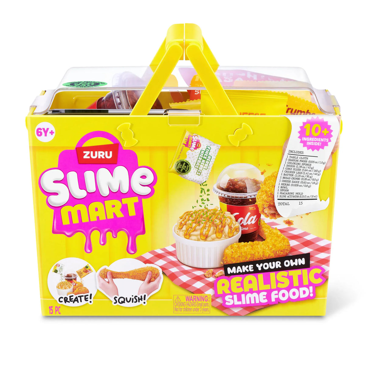 ZURU Slime Mart - Shopping Basket Series 2 - Fast Food
