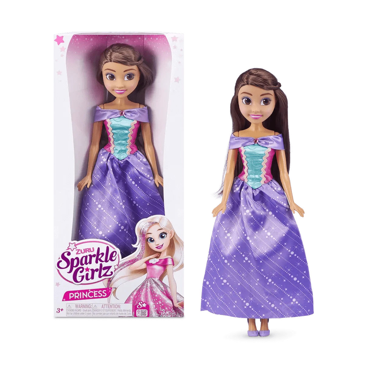 ZURU Sparkle Girlz 18" Princess Doll - Assorted (1)