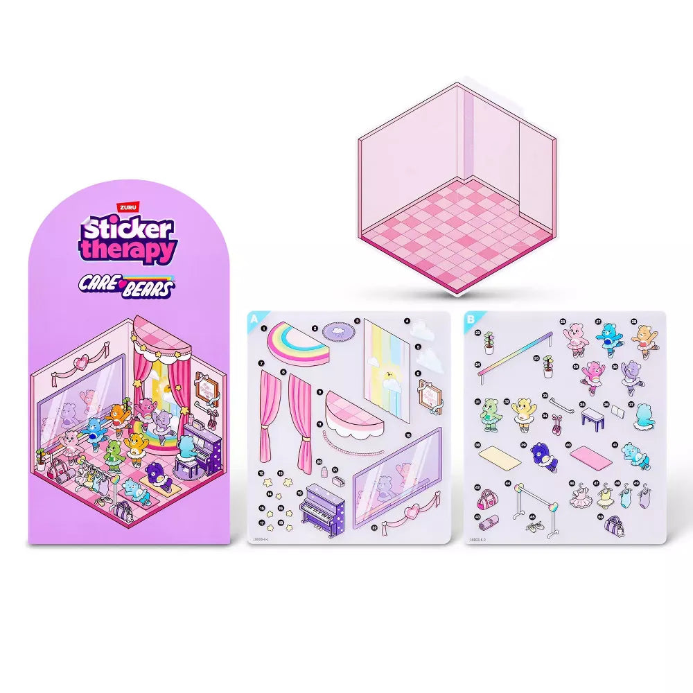 ZURU Sticker Therapy 50 Stickers Care Bears Series 1 - Assorted (1)