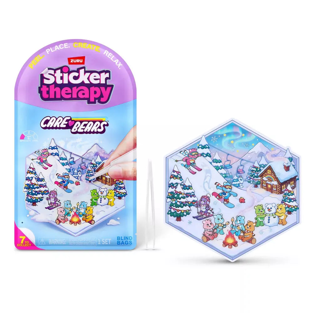 ZURU Sticker Therapy 50 Stickers Care Bears Series 1 - Assorted (1)