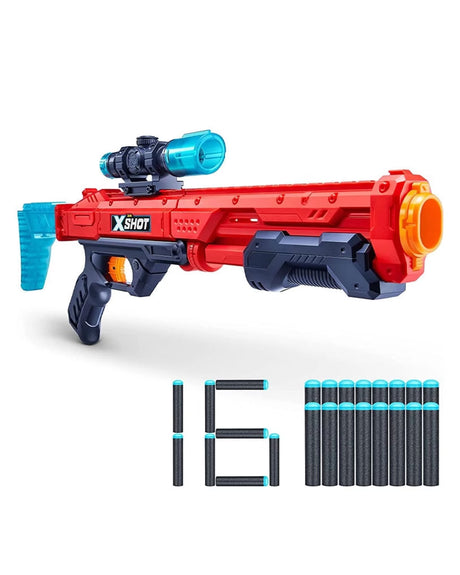 Zuru XSHOT Excel - Hawk Eye Dart Shooter inc 16 Darts