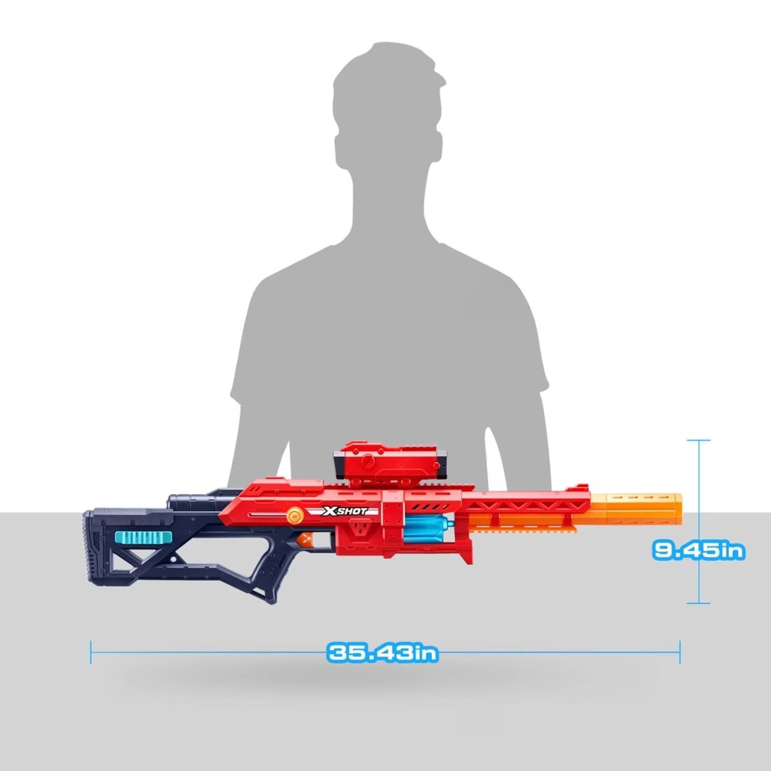 ZURU XSHOT Excel Ranger X8 with 24 Darts